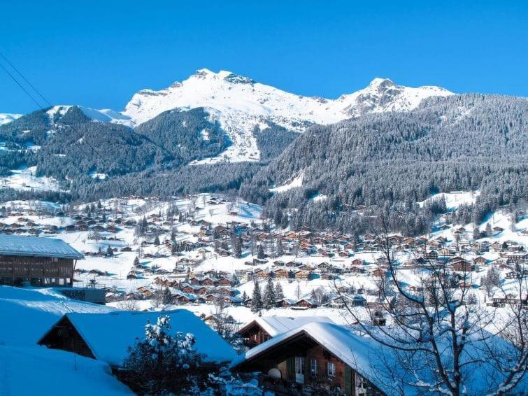 Appartement Chalet Aphrodite West à Grindelwald Extérieur photo